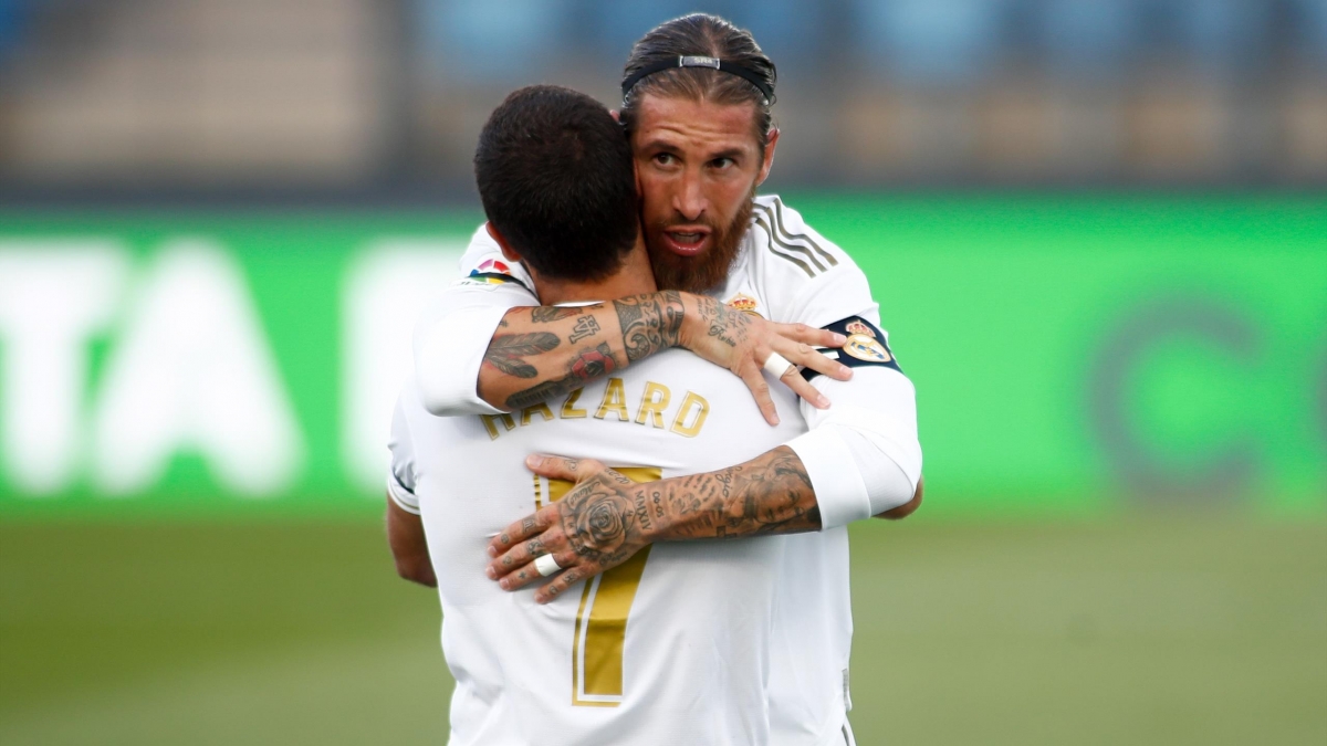 Sergio Ramos và Eden Hazard đều chưa thực hiện tốt vai trò sau khi trở lại (Ảnh: Internet)