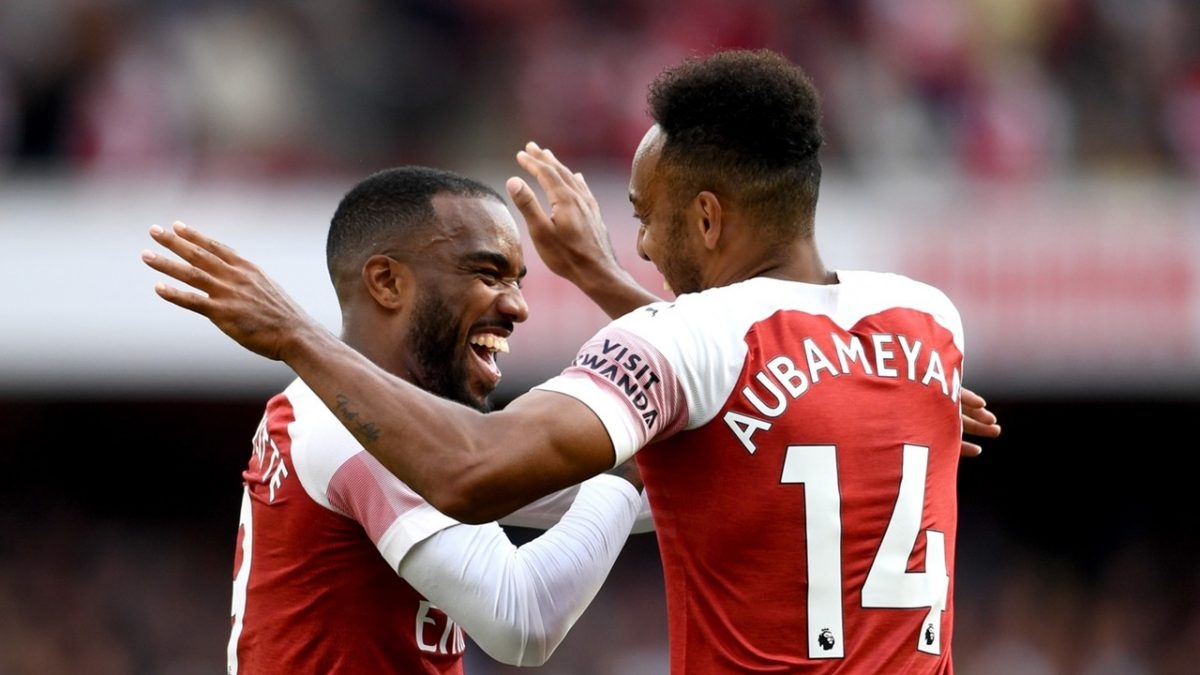 Vắng Alexandre Lacazette, Aubameyang sẽ là niềm hi vọng trên hàng công của Arsenal (Ảnh: Internet)
