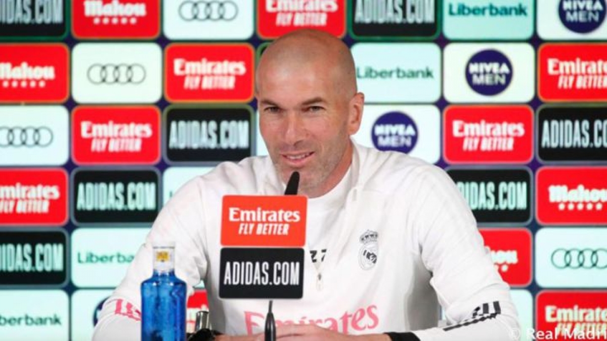HLV Zidane thận trọng với Granada nhưng khẳng định, Real muốn vô địch La Liga (Ảnh: Internet)