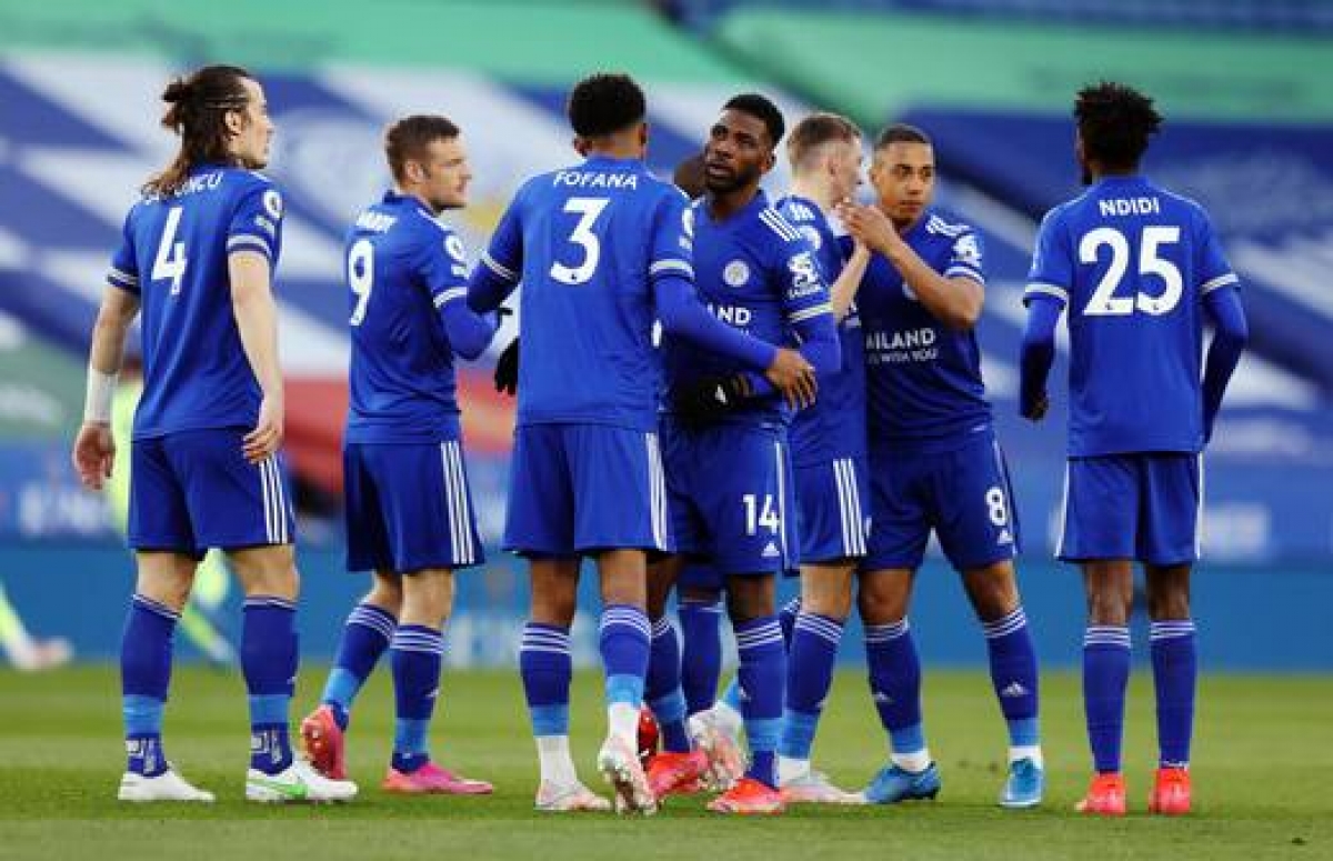 Leicester ngậm ngùi đi dự Europa League (Ảnh: Internet)