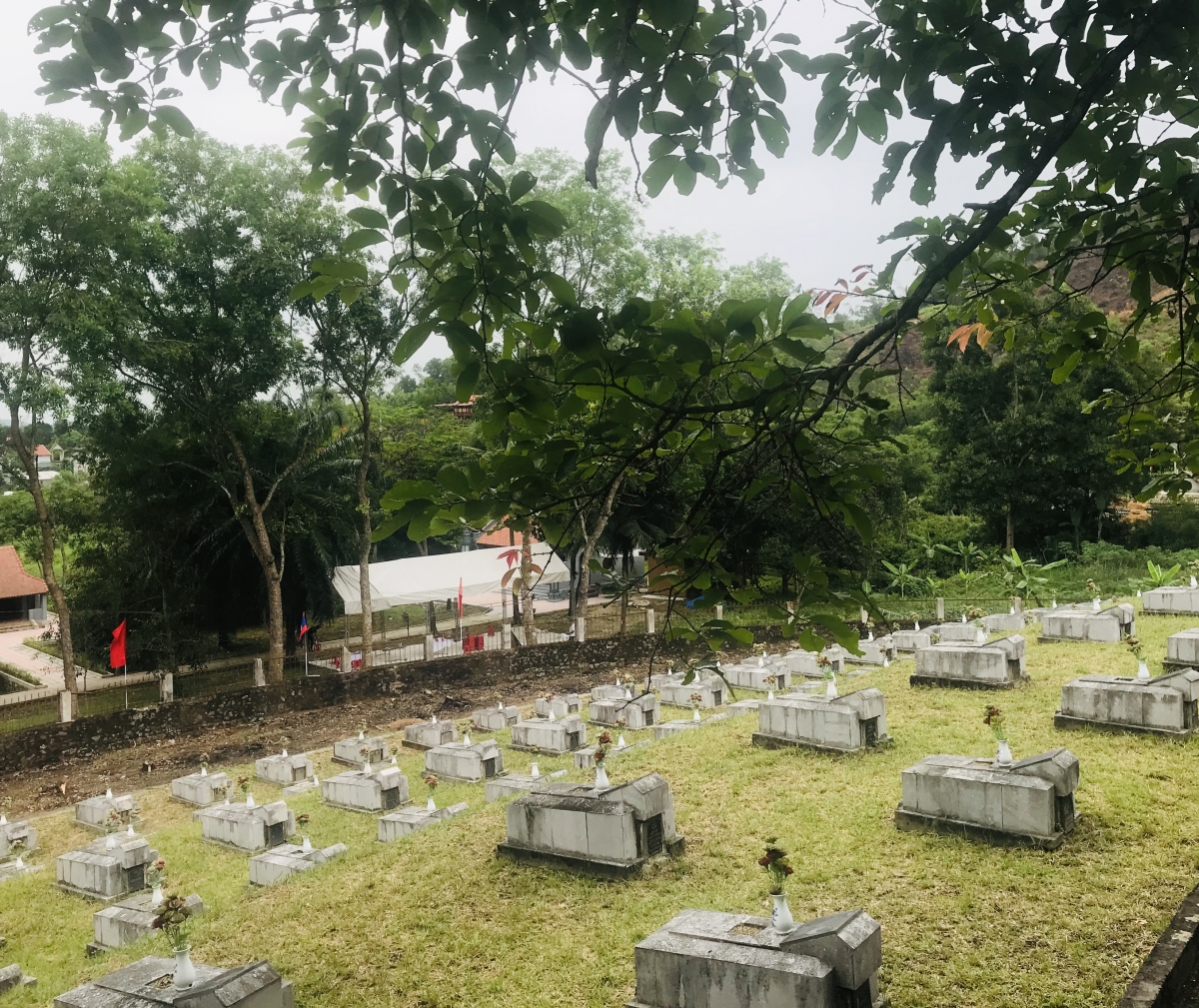 Nghĩa trang liệt sỹ Nầm, huyện Hương Sơn, tỉnh Hà Tĩnh.