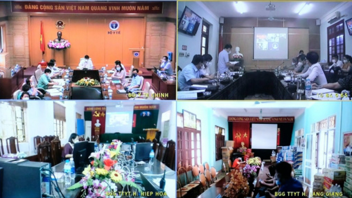 Bộ Y tế họp khẩn với bộ phận công tác đặc biệt tại Bắc Giang và
Sở Y tế Bắc Giang.