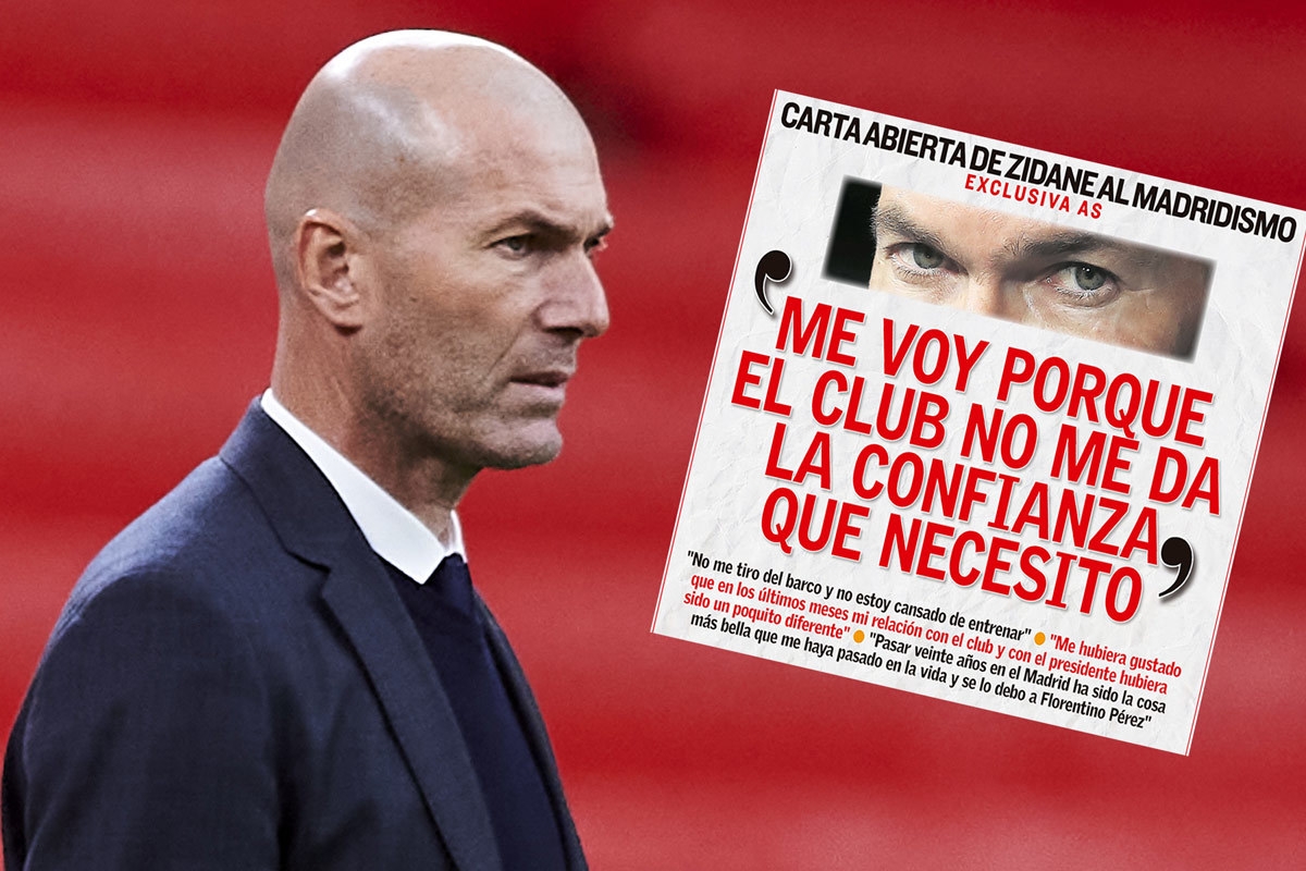 Zidane khẳng định ra đi, nhưng không phải rời bỏ con tàu và không mệt mỏi bởi công việc huấn luyện