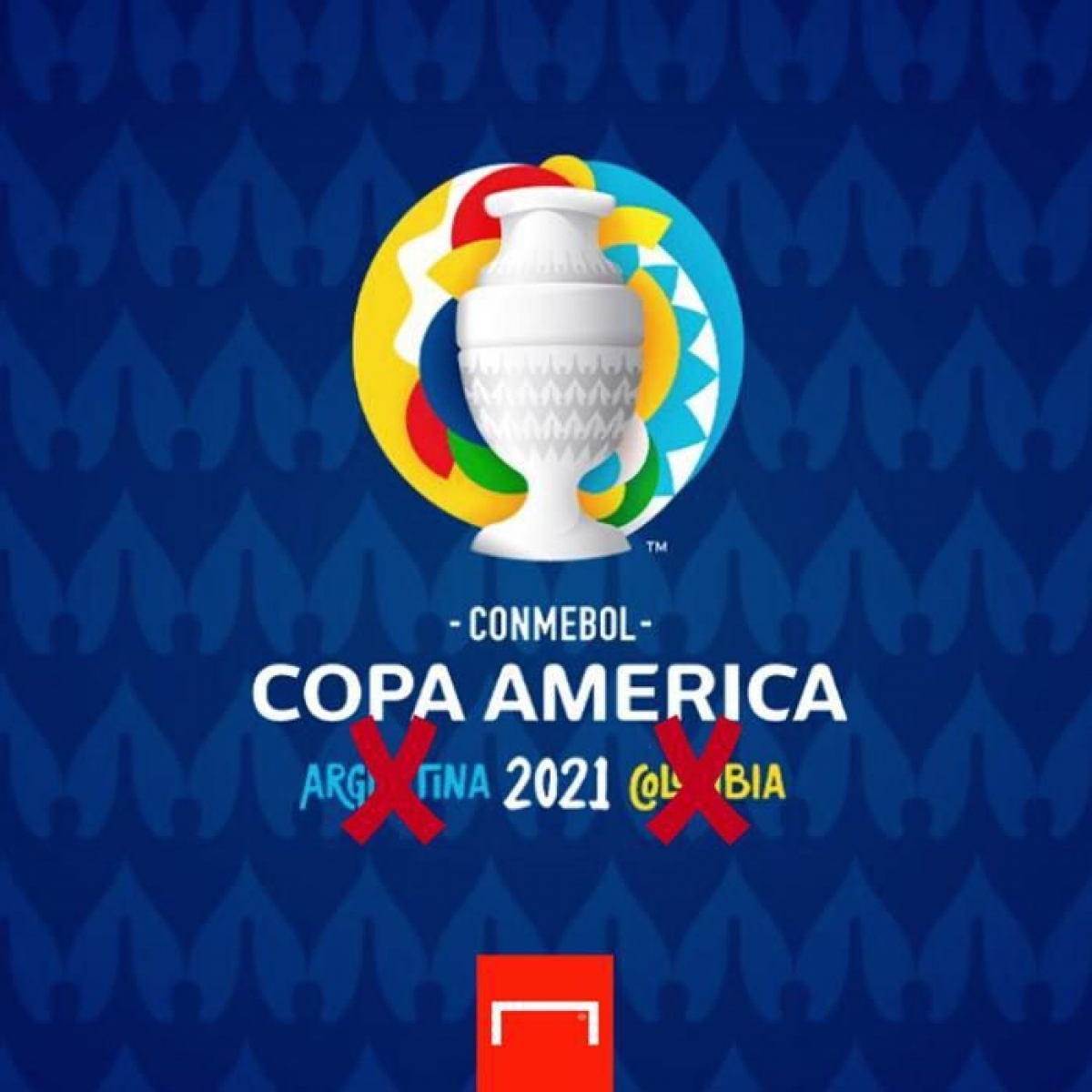 Hai nước đồng chủ nhà bị tước quyền đăng cai Copa America 2021