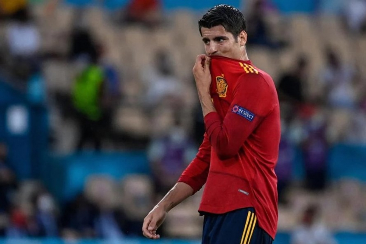 Alvaro Morata chưa đáp ứng được sự kỳ vọng của người hâm mộ Tây Ban Nha (Ảnh: Internet)