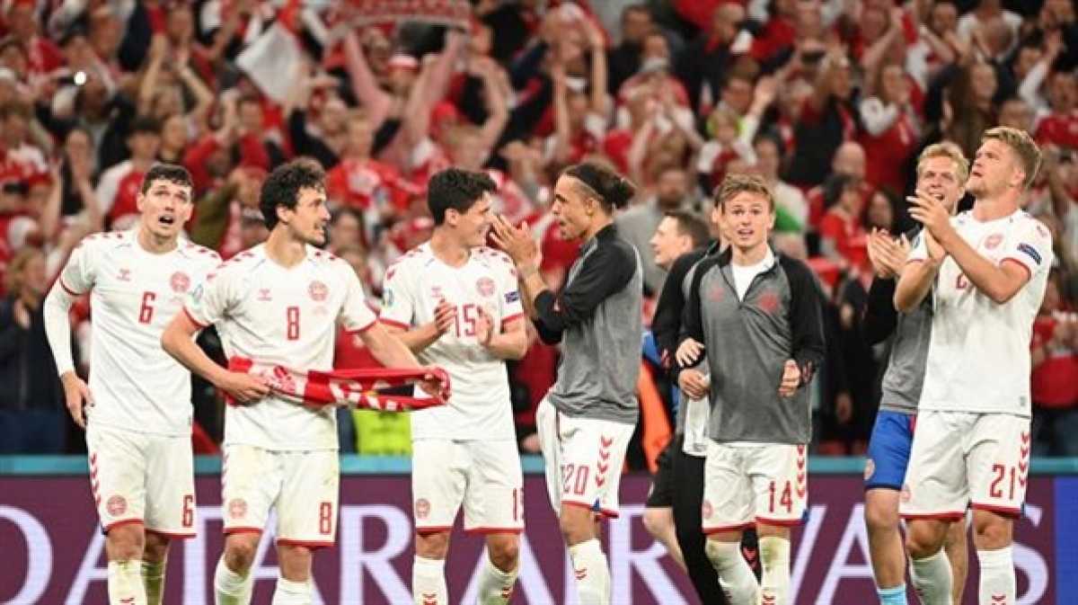 Tuyển Đan Mạch bất ngờ giành vé vào vòng 1/8 (Ảnh Internet)