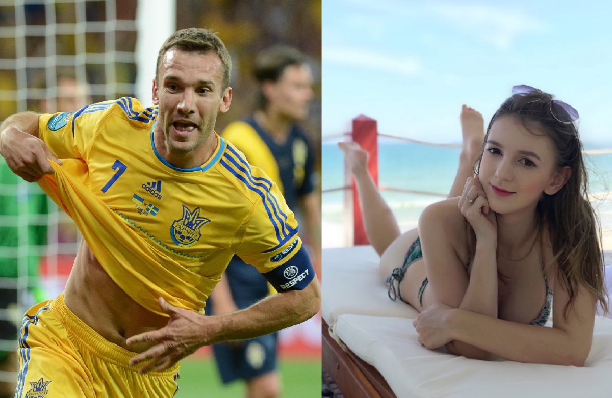 Như nhiều người Ukraine, thần tượng bóng đá số 1 của Alexa là cựu tiền đạo lừng danh Shevchenko