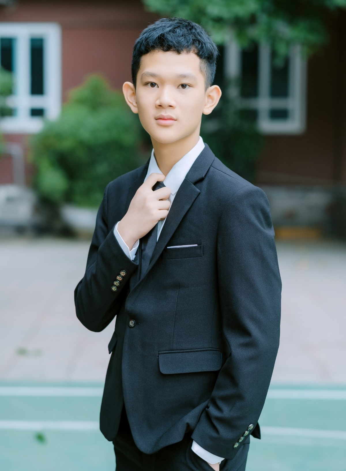 Trần Duy, học sinh lớp 9T4 trường THCS Đoàn Thị Điểm, thủ khoa chuyên Toán THPT Chuyên Sư phạm (ĐHSP Hà Nội)