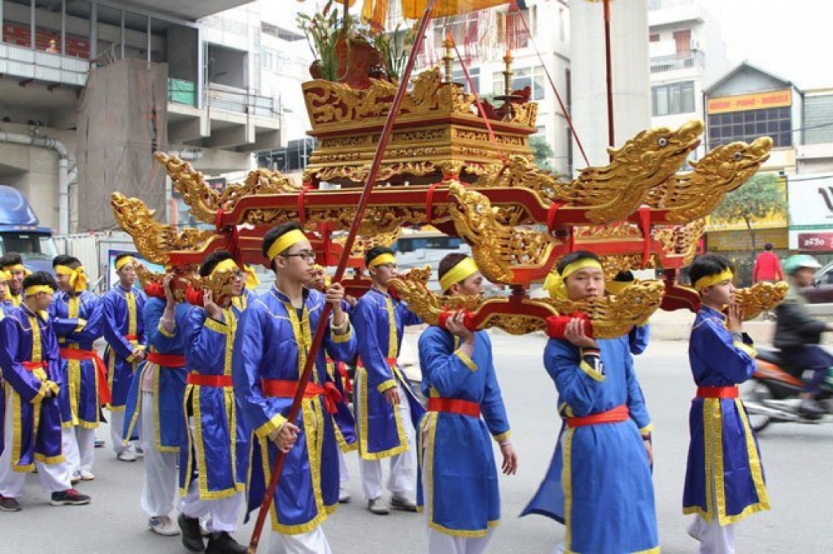 Lễ Kết chạ Phú Mỹ - Kiều Mai là hoạt động giao lưu văn hoá giữa hai làng Phú Mỹ và Kiều Mai