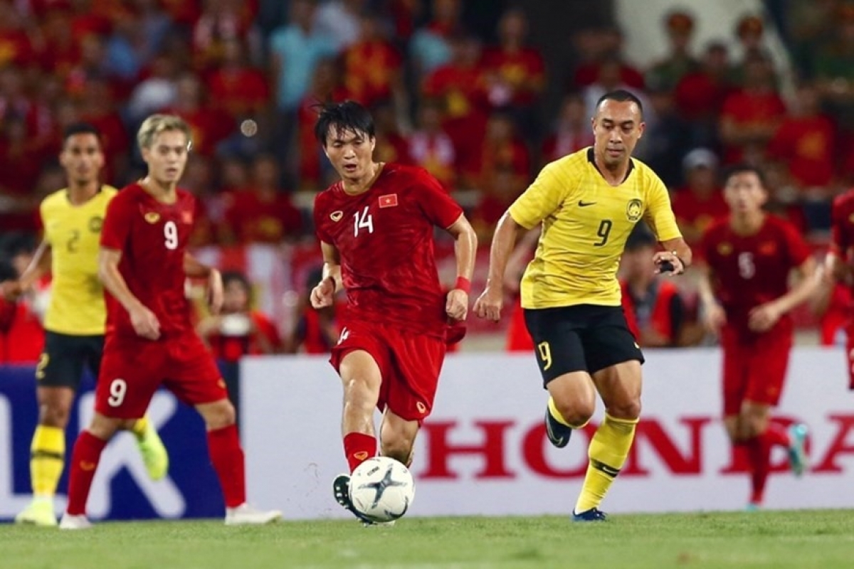 Tại trận lượt đi trên sân Mỹ Đình, thầy trò HLV Park Hang Sẹo đã giành chiến thắng 1-0 trước Malaysia