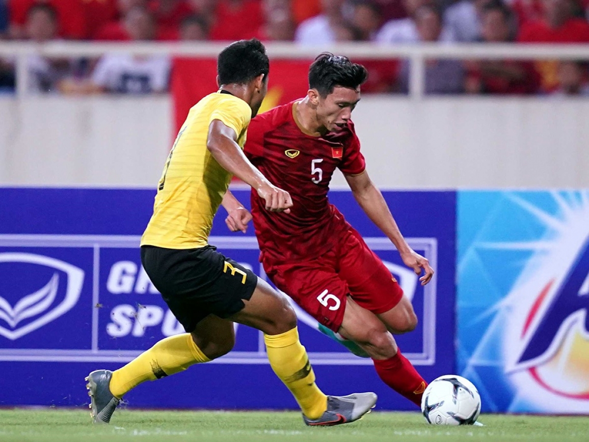 Ở trận đấu lượt đi vòng loại World Cup 2022, tuyển Việt Nam giành chiến thắng 1-0 trước Malaysia trên sân Mỹ Đình. (ảnh Internet)