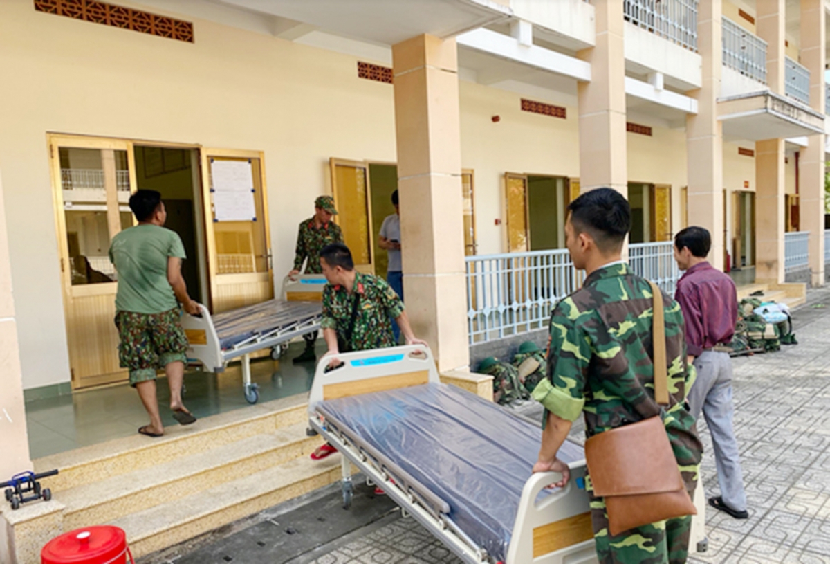 Bệnh viện dã chiến tại TP HCM nhanh chóng được thành lập và đi vào hoạt động