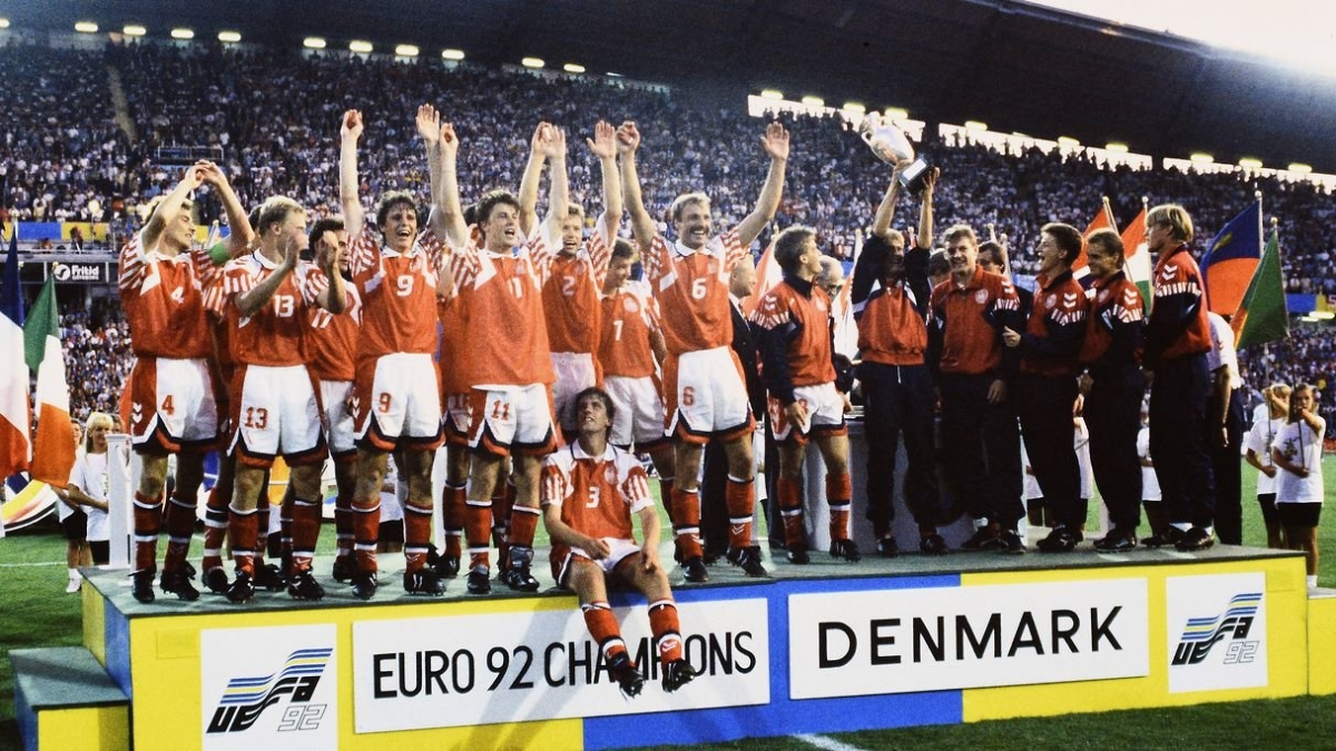 Đan Mạch từng vô địch Euro 1992 và muốn viết tiếp câu chuyện cổ tích (Ảnh: Internet)