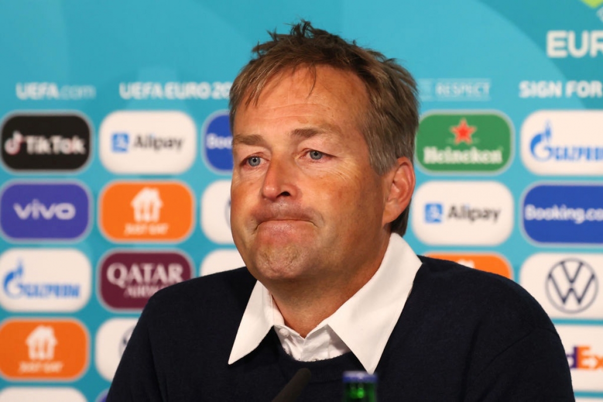 HLV Kasper Hjulmand khẳng định không ngại đội tuyển Anh (Ảnh: Internet)
