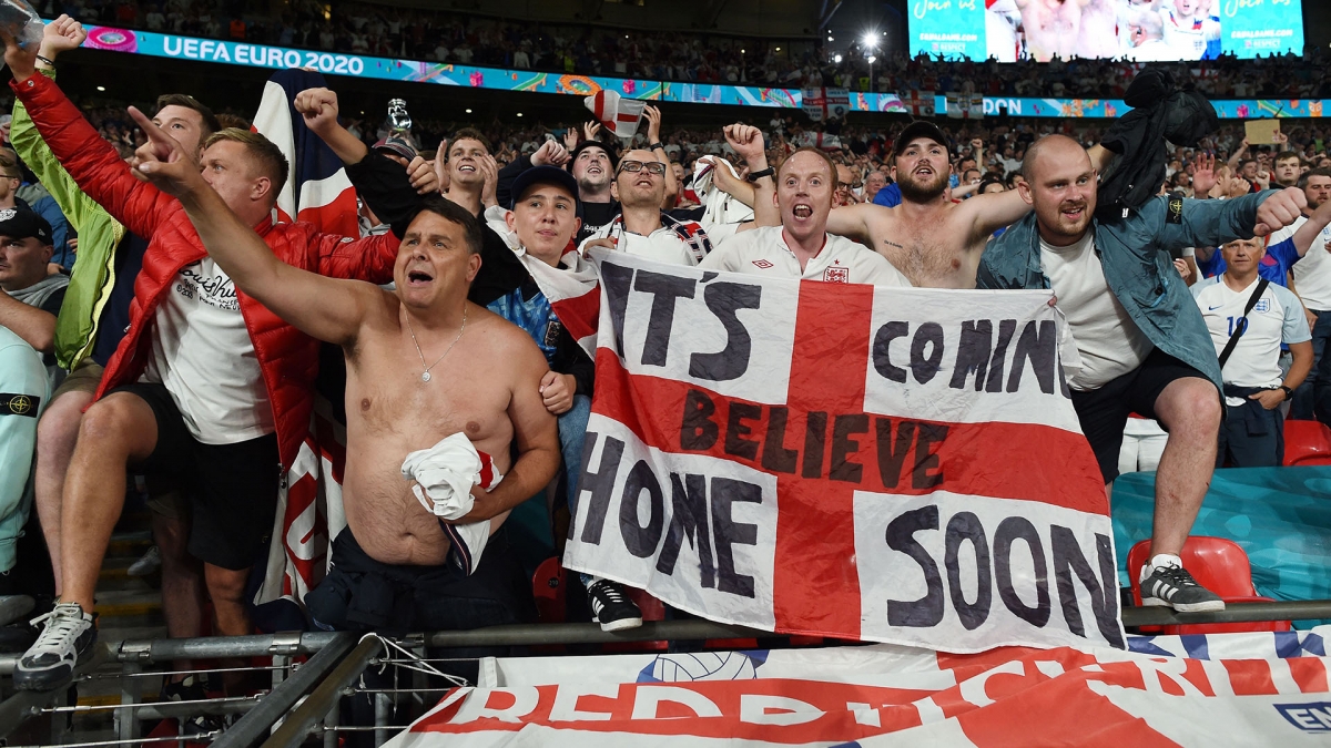 CĐV sẽ đem tới nguồn sức mạnh tinh thần khổng lồ cho tuyển Anh tại "sào huyệt" Wembley