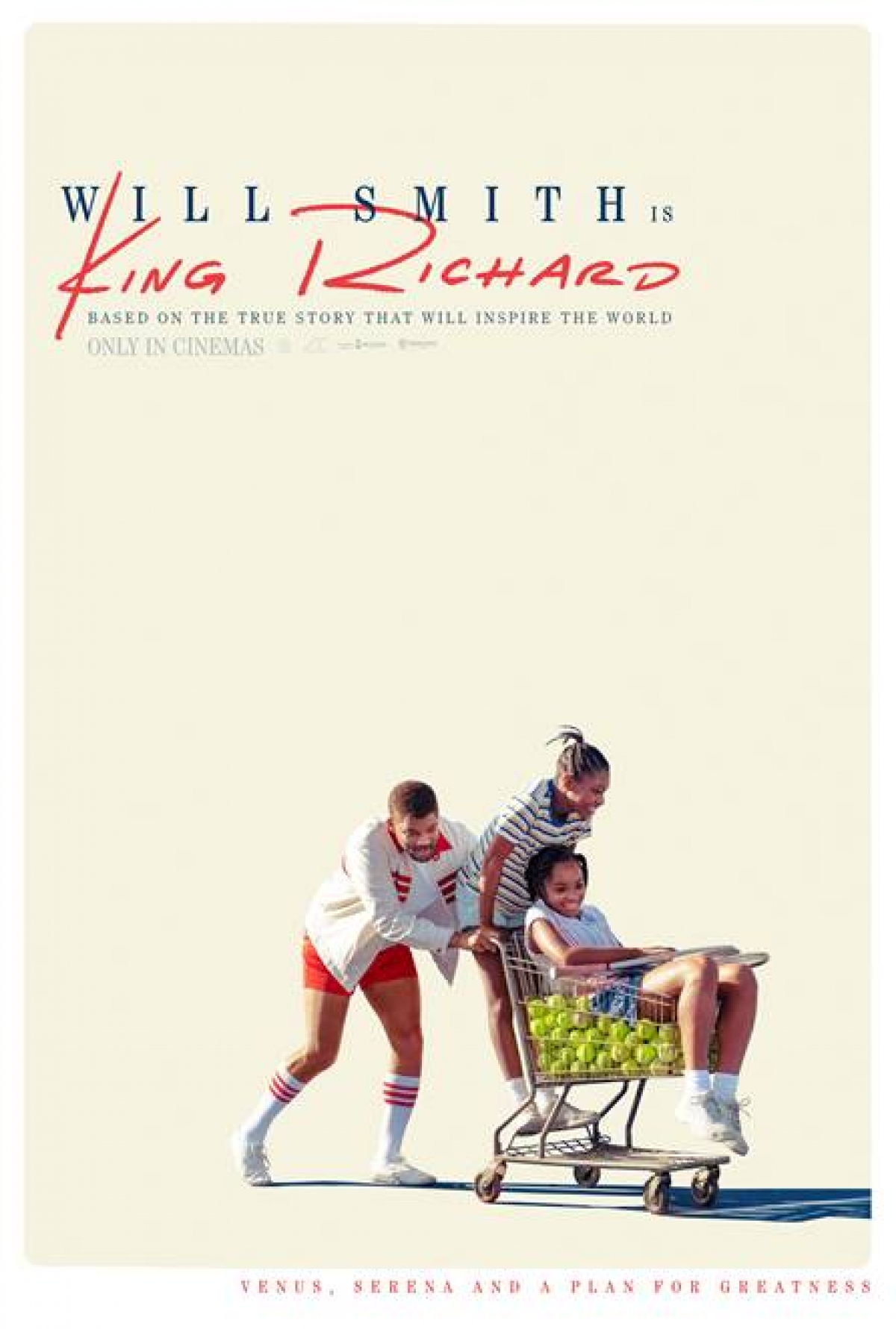 Poster phim "King Richard". Ảnh: CGV