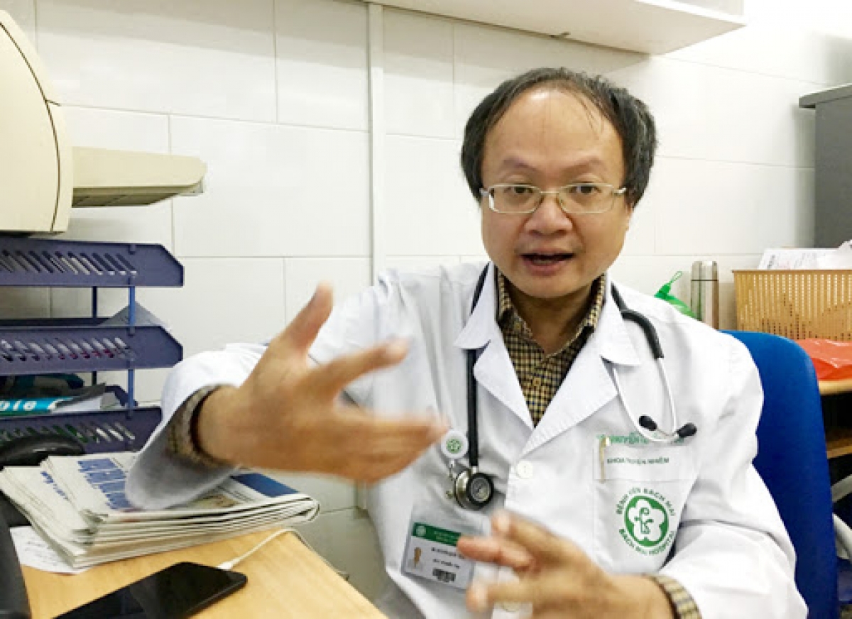 BS Nguyễn Quốc Thái - chuyên gia truyền nhiễm - BV Bạch Mai  
tin tưởng rằng việc cách ly, điều trị F0 tại nhà là hoàn toàn khả thi 