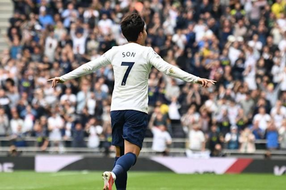 Son Heung-Min góp tiếp tục tỏa sáng trong màu áo của Tottenham (Ảnh: Internet)