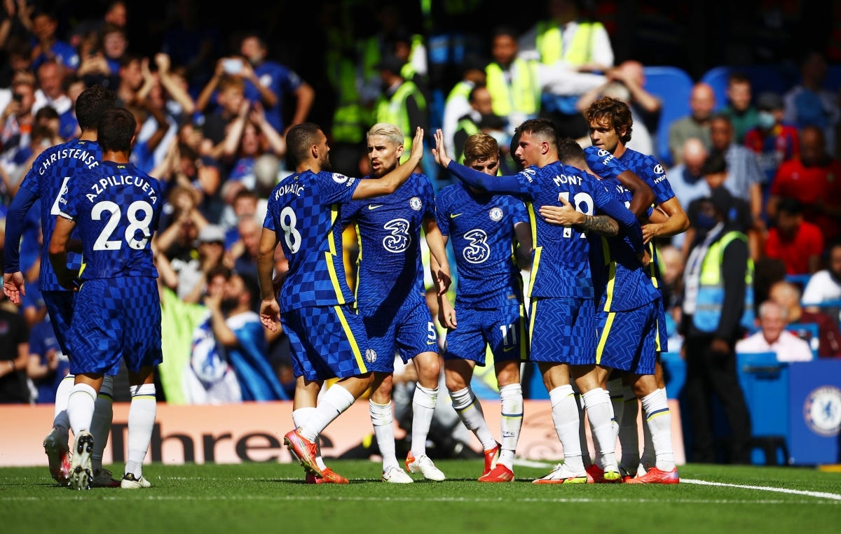 Các cầu thủ Chelsea ăn mừng sau chiến thắng 3-0 trước Crystal Palace (ảnh Internet)
