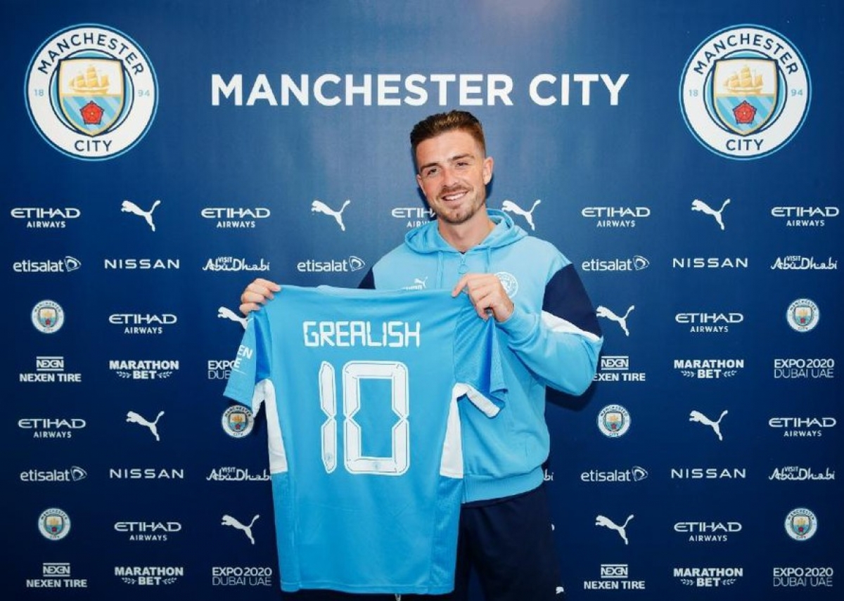 Jack Grealish chính thức gia nhập Manchester City. (Nguồn: Getty Images)