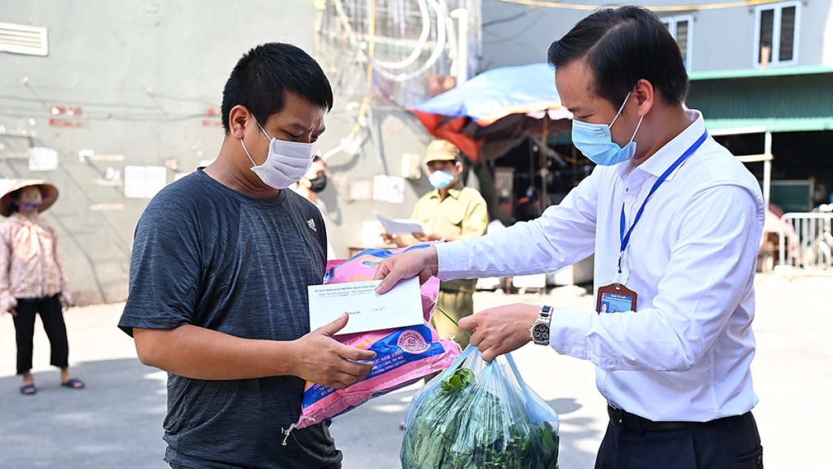 Hà Nội đã hỗ trợ 460 tỷ đồng chăm lo cho người lao động (Ảnh minh họa)