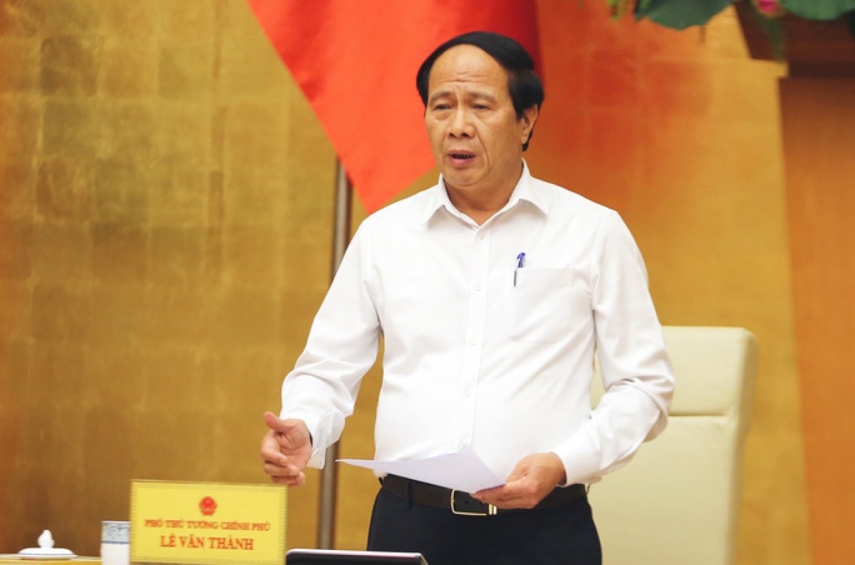 Phó Thủ tướng Lê Văn Thành đã ký ban hành Công điện 1107/CĐ-TTg
về việc sẵn sàng ứng phó với thiên tai.