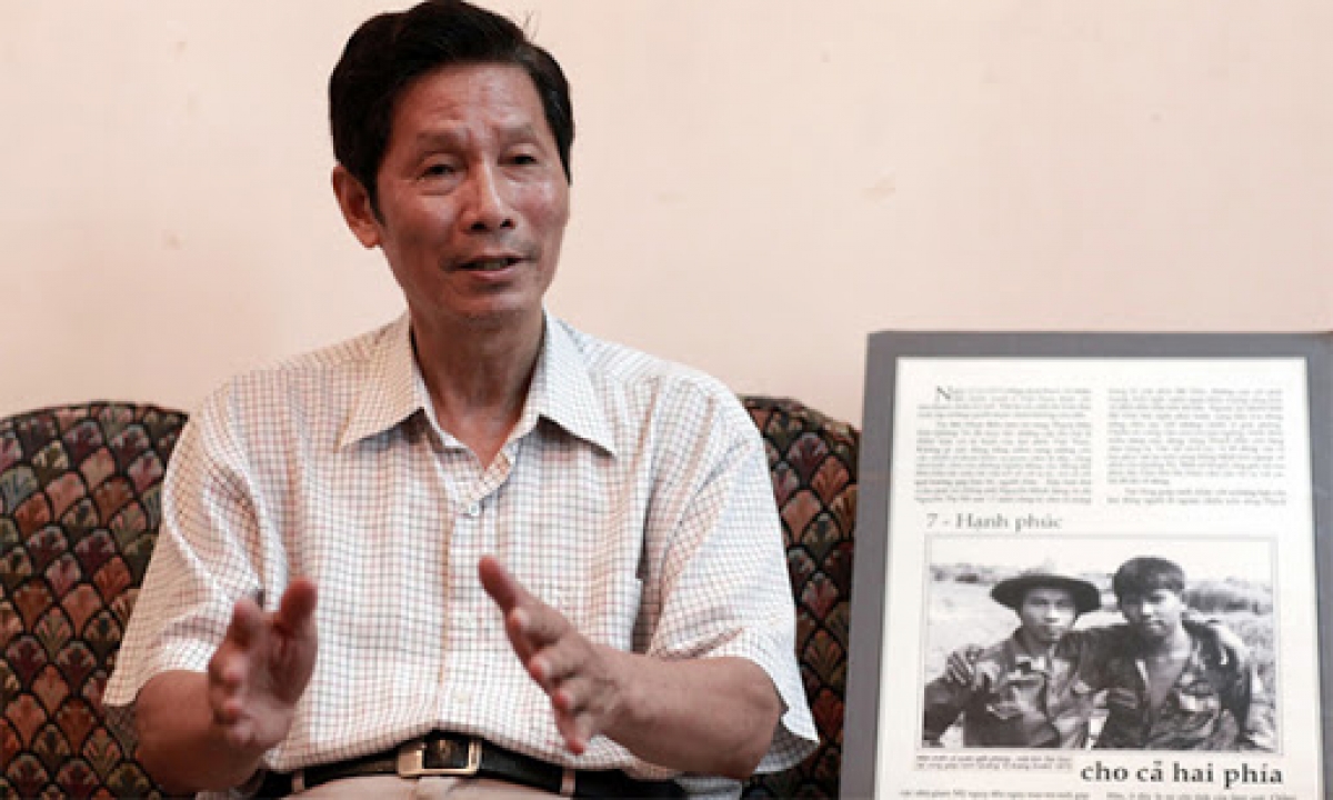 Nhà báo, NSNA Chu Chí Thành và một tác phẩm nằm trong bộ tác phẩm được đề cử 
giải thưởng Hồ Chí Minh