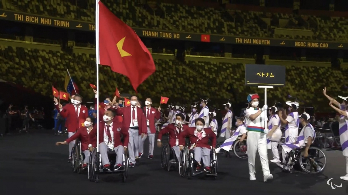 Đoàn thể thao Người khuyết tật Việt Nam tham dự Paralympic Tokyo