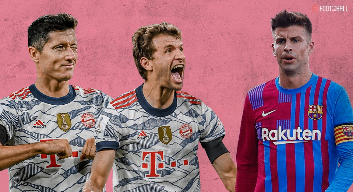 Thomas Mueller và Robert Lewandowski góp công lớn trong chiến thắng của Bayern trước Barca (Ảnh: Internet)