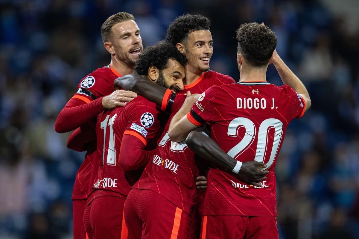 Liverpool có chiến thắng từ ng bừng trước FC Porto (Ảnh: Internet)