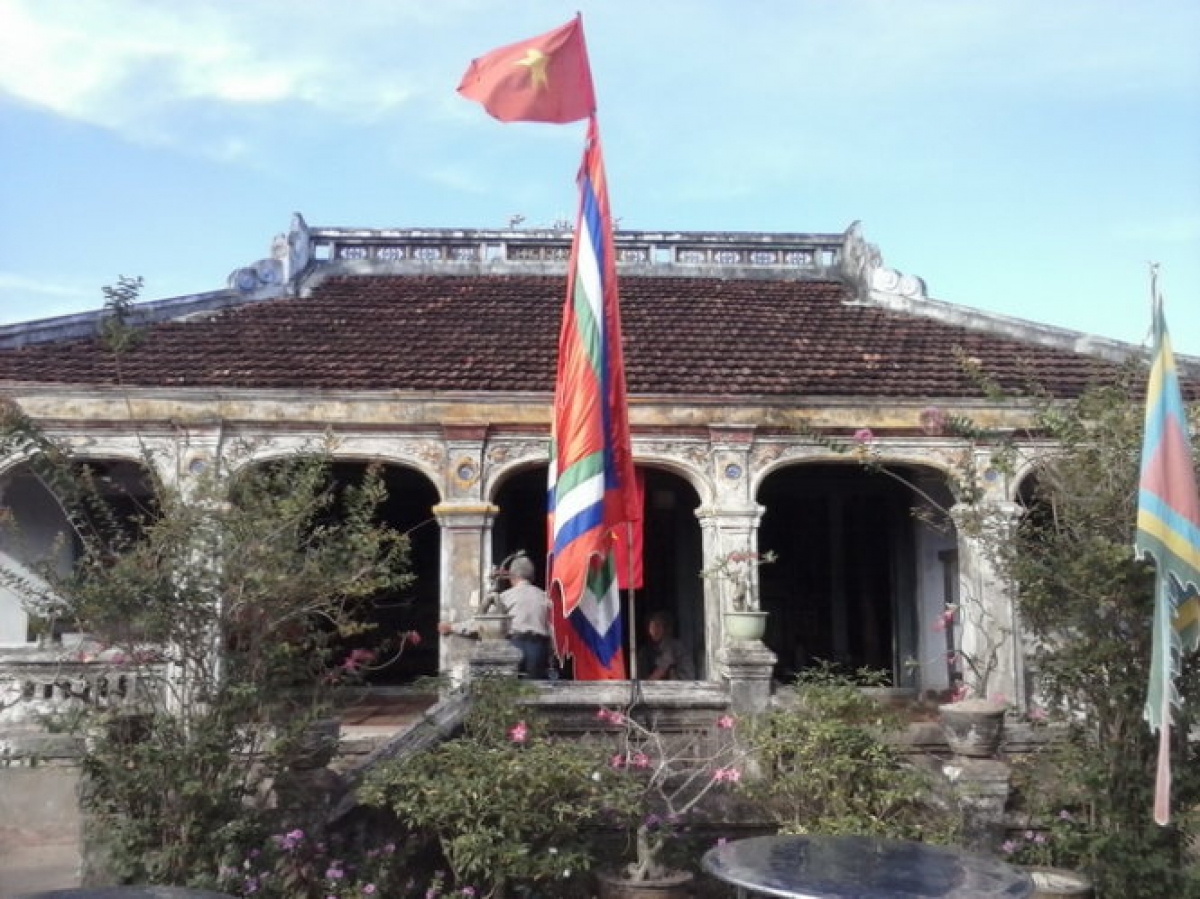 Nhà thờ họ Phạm Văn, một trong những dòng họ có công khai cư trên đảo Lý Sơn. Nguồn: Internet