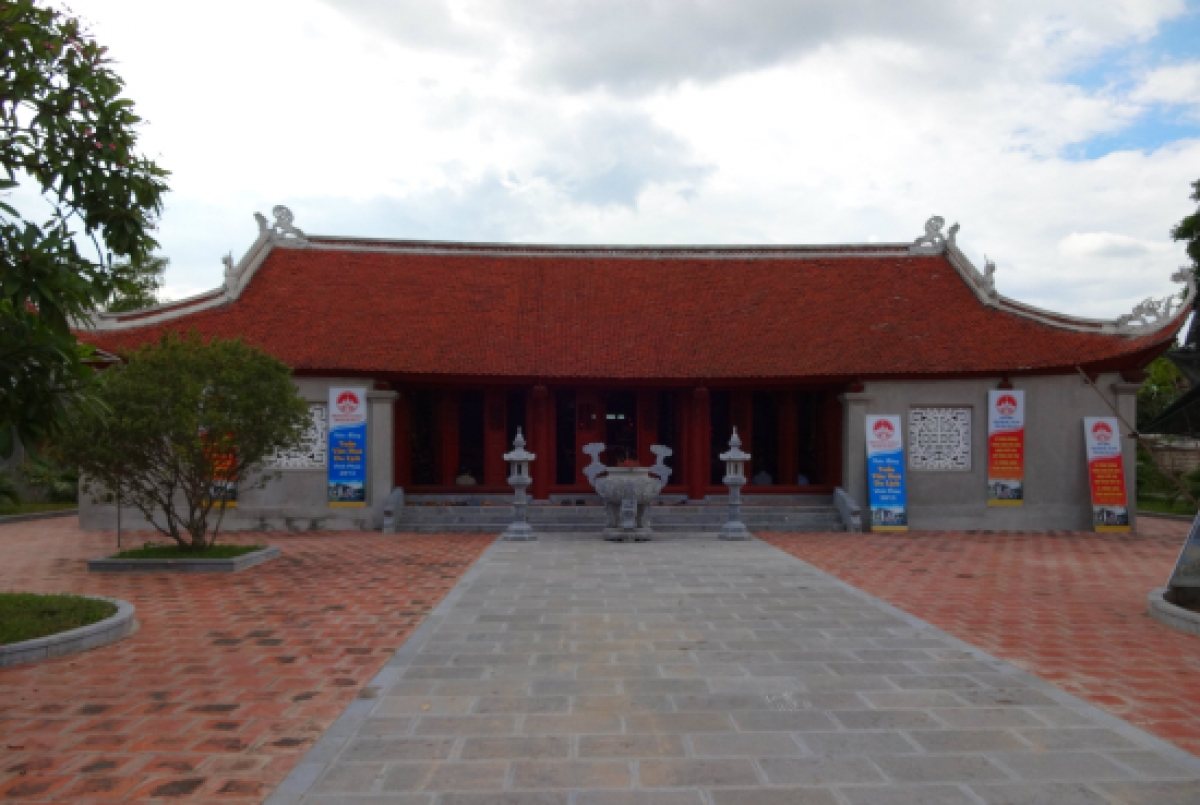 Đền thờ Trần Nguyên Hãn tại nơi ông sinh ra - xã Sơn Đông, huyện Lập Thạch, tỉnh Vĩnh Phúc