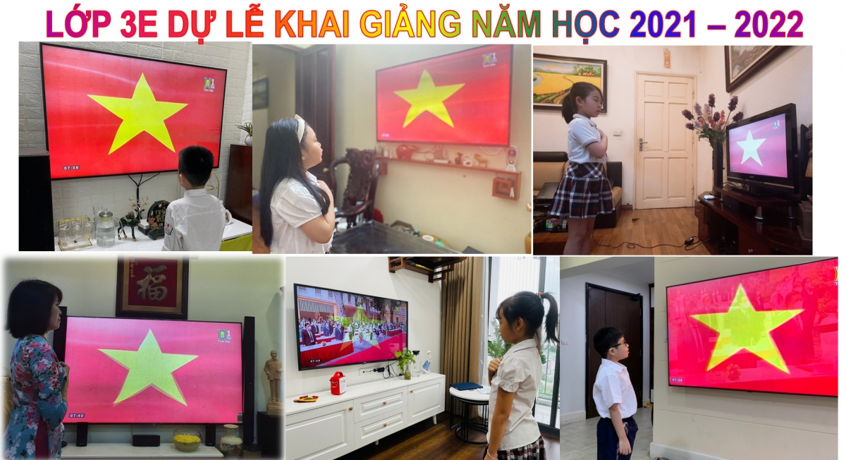 Học sinh Hà Nội dự Lễ khai giảng qua truyền hình