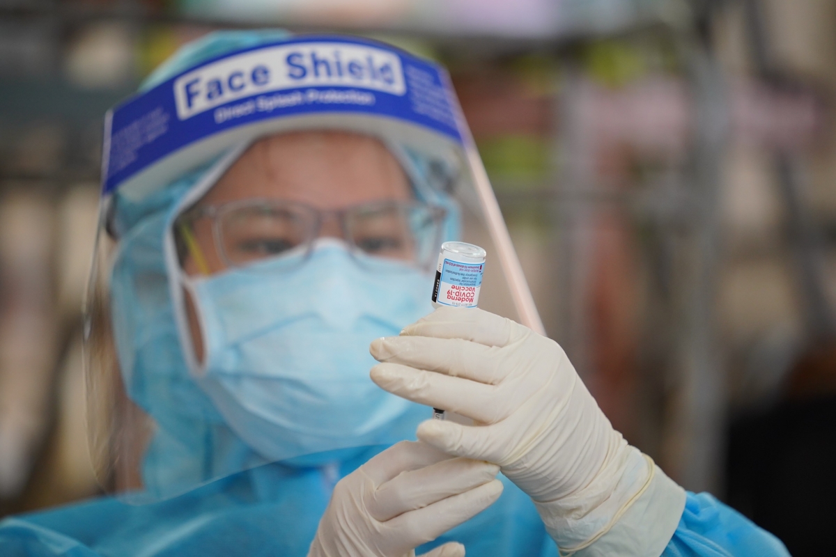 Huyện Củ Chi tiếp tục đẩy nhanh tiến độ tiêm vắc xin mũi 2 cho người dân trên địa bàn