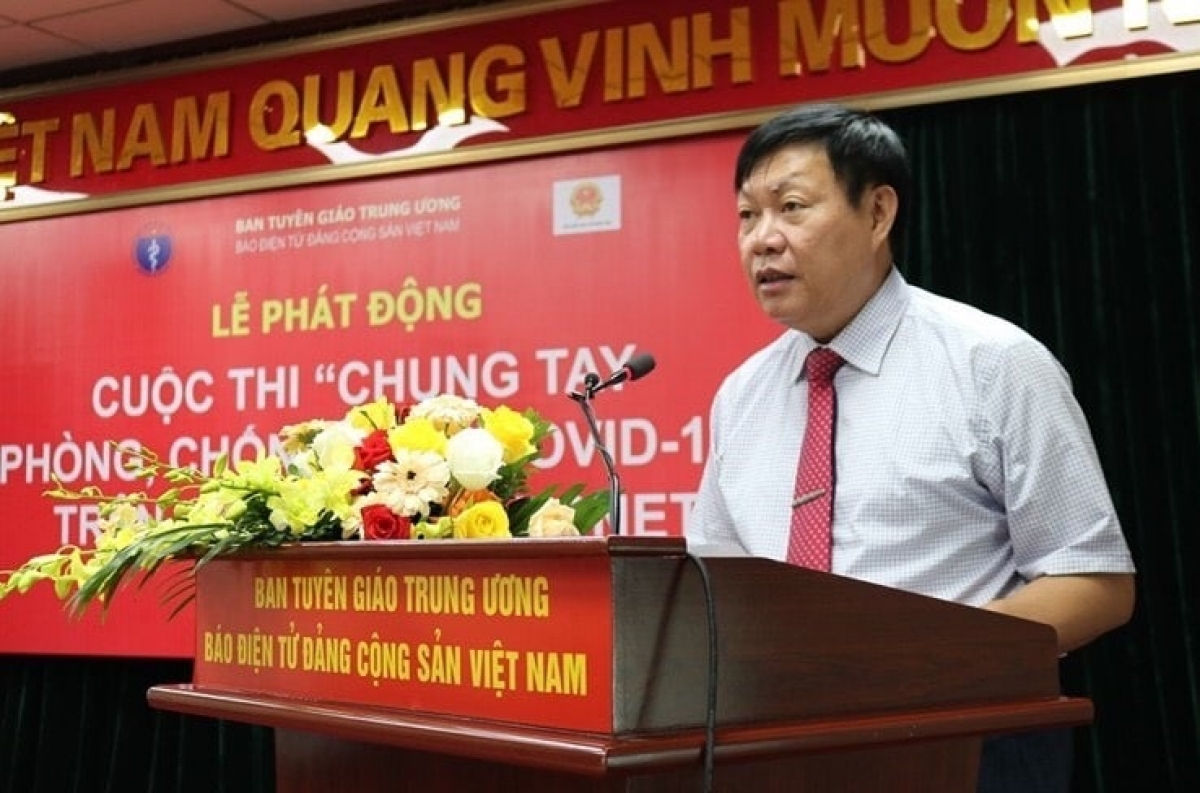 Thứ trưởng Bộ Y tế Đỗ Xuân Tuyên đánh giá cao sáng kiến tổ chức Cuộc thi trắc nghiệm “Chung tay phòng, chống dịch COVID-19”