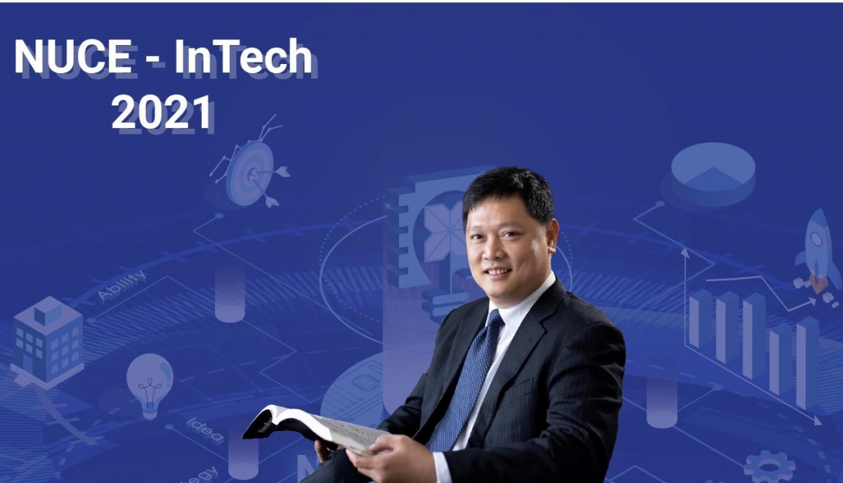 Ông Phan Hữu Duy Quốc (Phó Tổng Giám đốc Công ty Cổ phần xây dựng Conteccons) ngồi ghế Ban giám khảo Nuce – InTech 2021