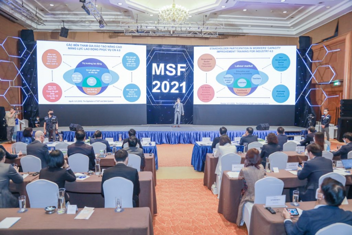Các đại biểu tham dự Diễn đàn đa phương MSF 2021