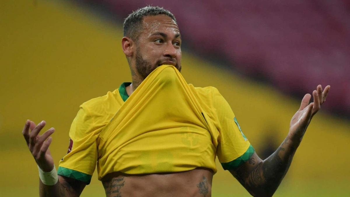 Neymar dường như không còn nhiều cảm hứng khi chơi bóng cho Selecao