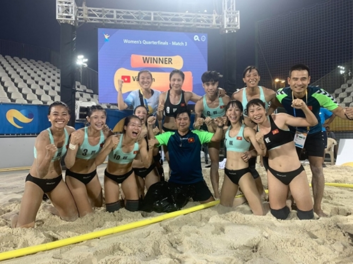 Đội tuyển bóng ném nữ bãi biển Việt Nam