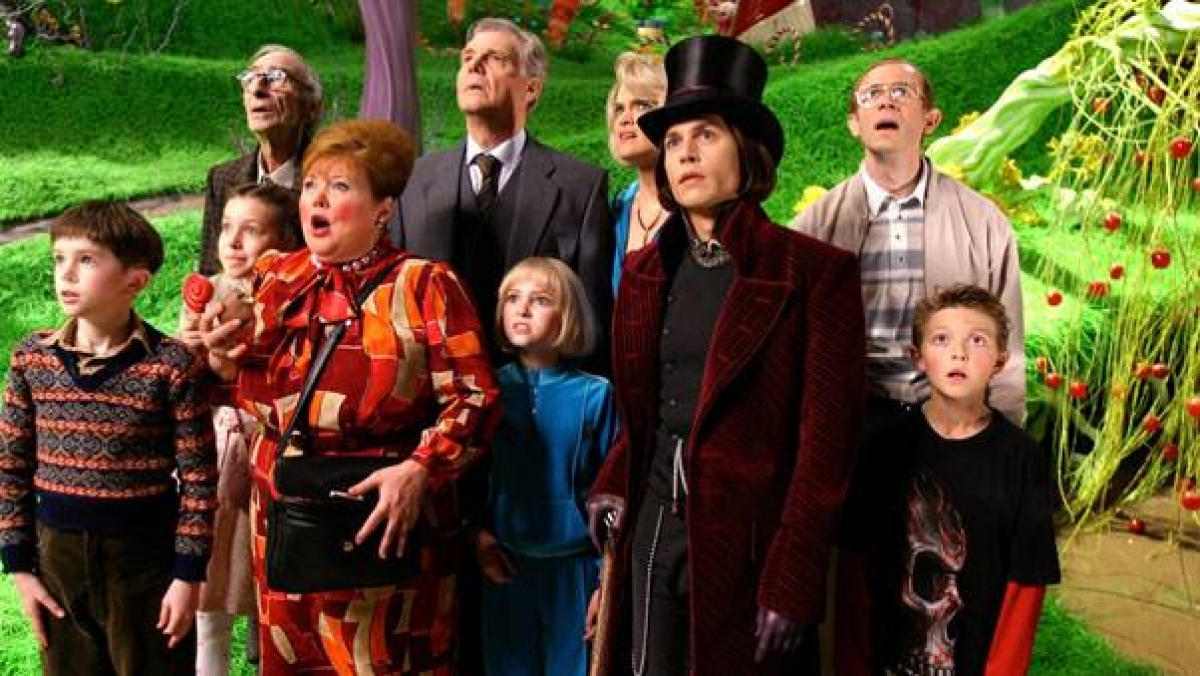 Phiên bản "Charlie and the Chocolate Factory" năm 2005 với hóa thân của nam diễn viên Johnny Depp