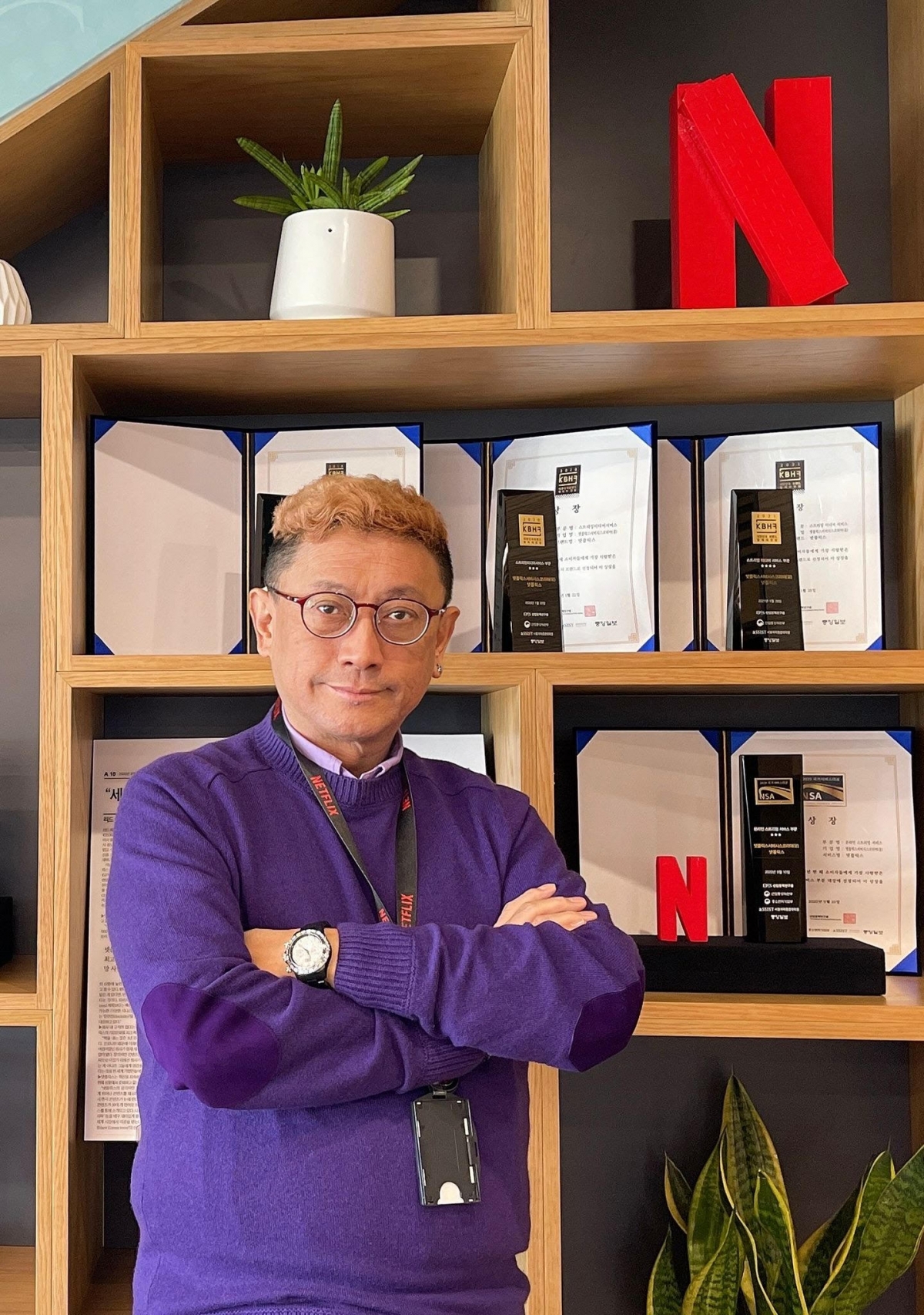 Ông Denis Chau, đại diện Netflix