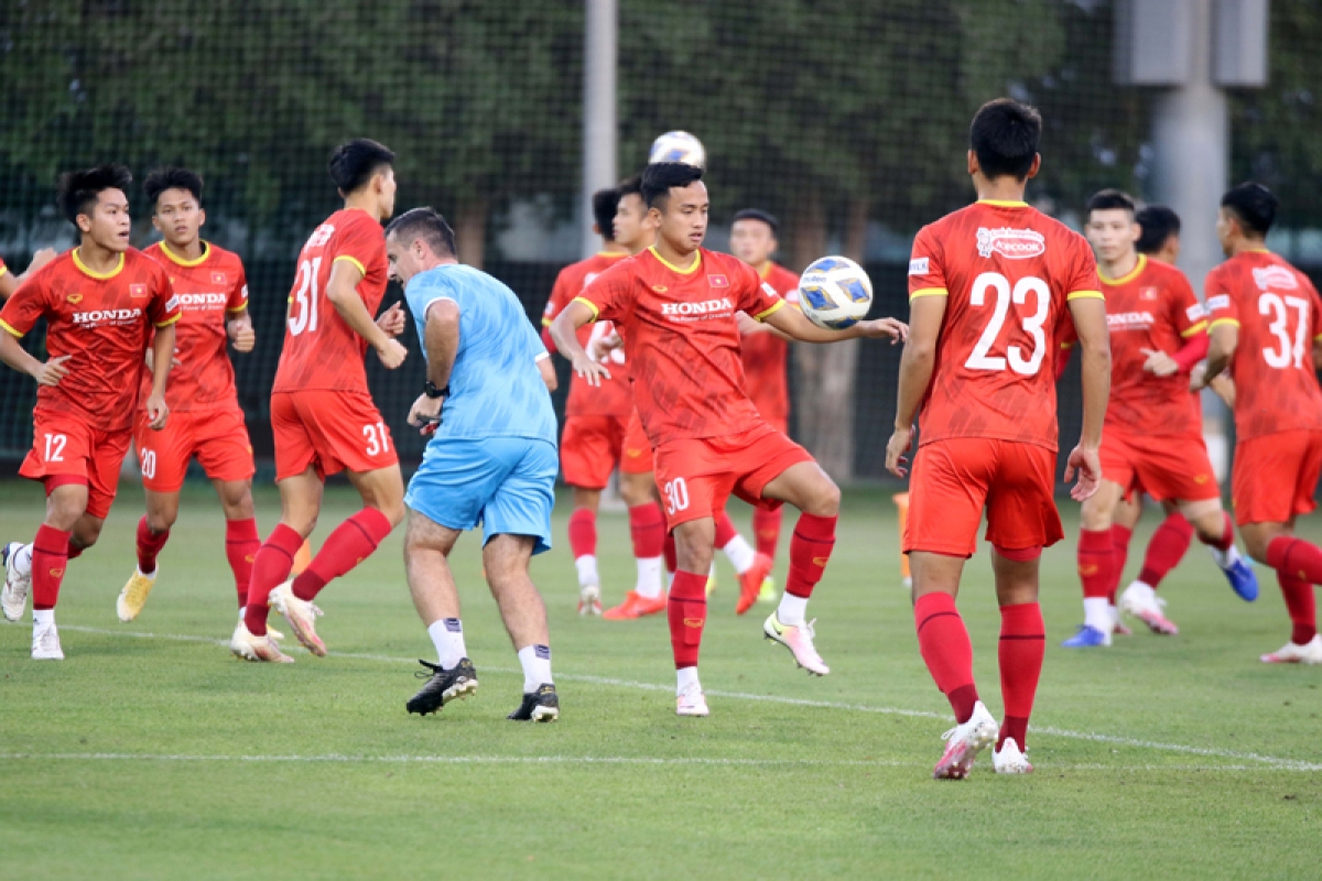 U23 Việt Nam đang có chuyến tập huấn tại UAE trước thềm vòng loại giải châu Á