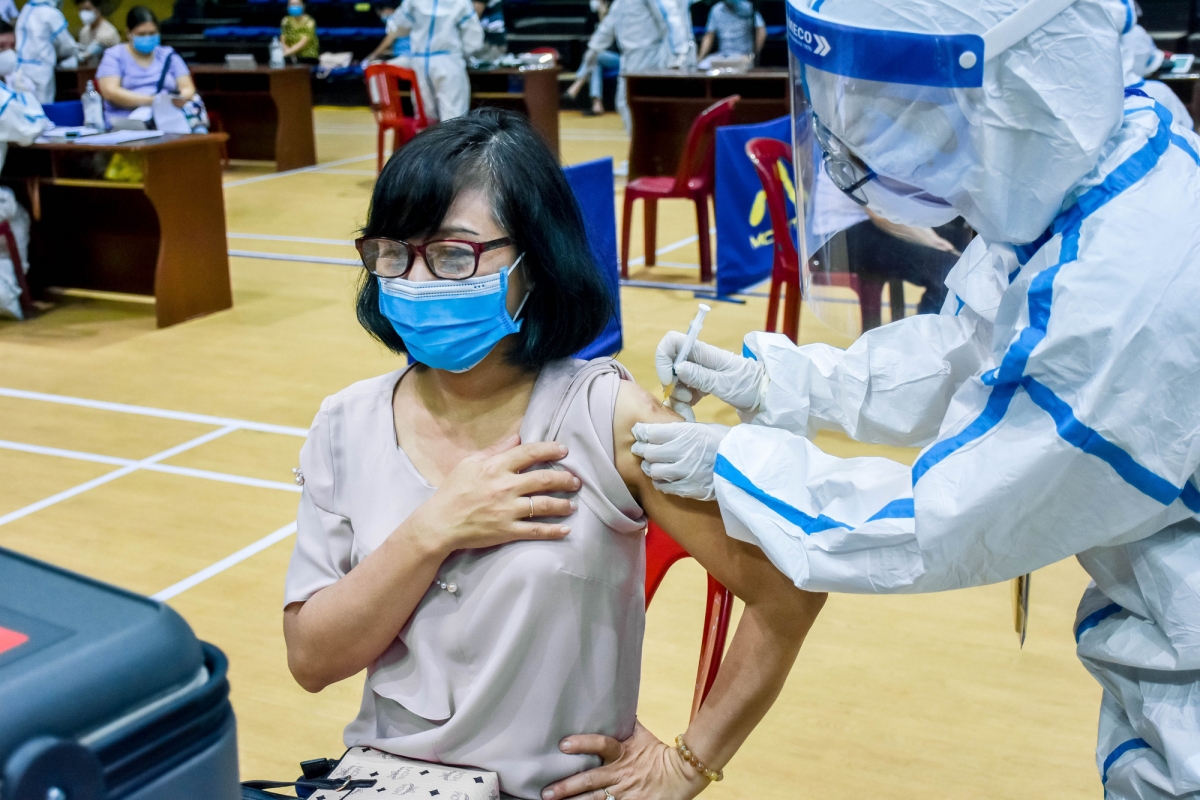 Hơn 75 % người trên 18 tuổi ở Đà Nẵng đã đã được tiêm đủ hai mũi vaccine phòng Covid-19