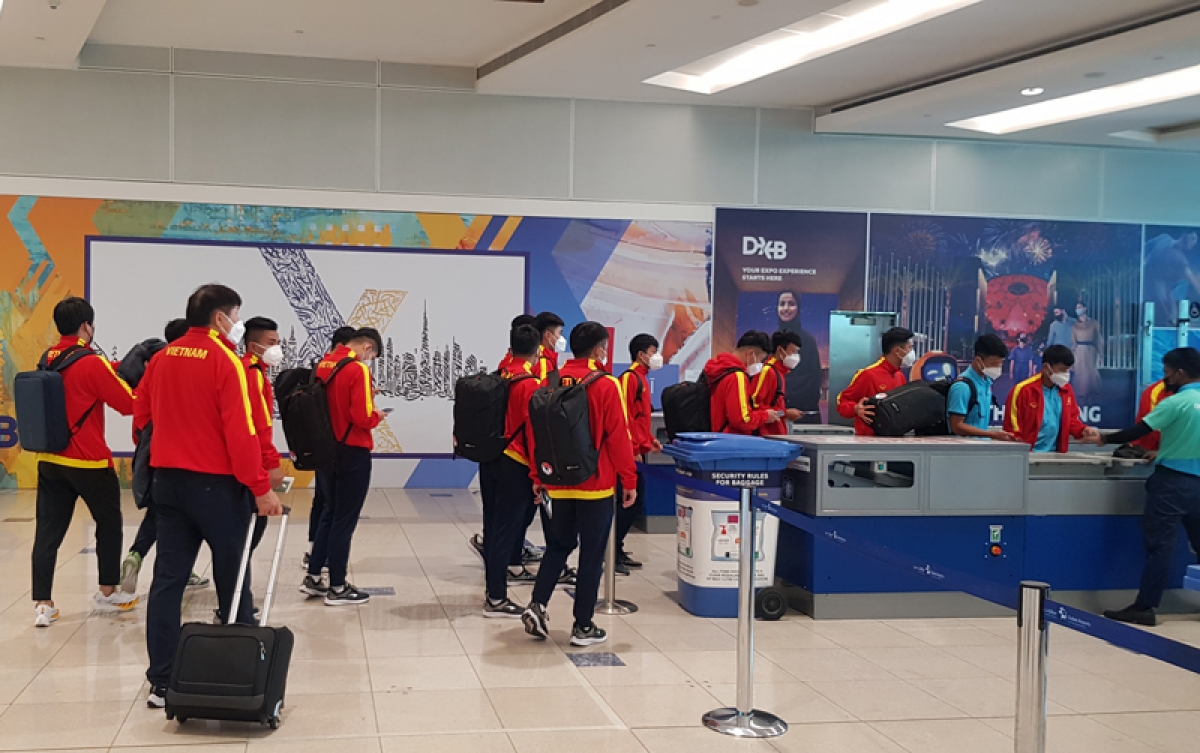 U23 Việt Nam về nước sau khi giành vé dự VCK U23 châu Á 2022