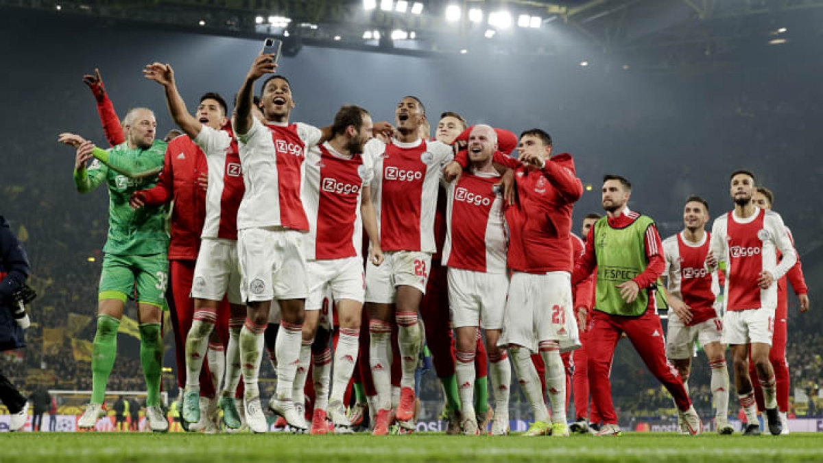 Ajax sớm giành vé vào vòng 16 đội (Ảnh: Internet)