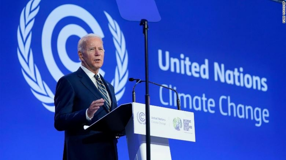 "COP26 là khởi đầu của một thập kỷ tham vọng và đổi mới để duy trì tương lai chung của chúng ta" - Tổng thống Mỹ Joe Biden