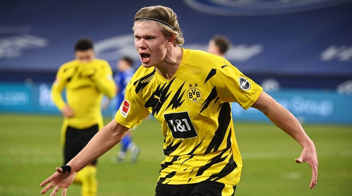 Ngôi sao người Na Uy thi đấu bùng nổ trong màu áo CLB Borussia Dortmund (Đức)