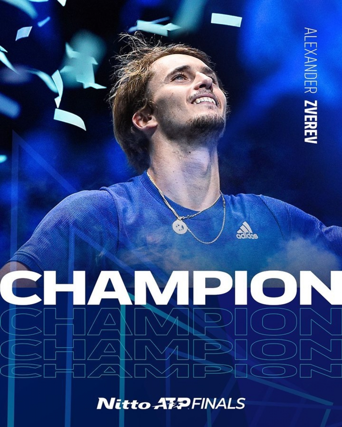 Zevrev khép lại năm 2021 khá thành công, sau chức vô địch Olympic Tokyo, giờ là danh hiệu ATP Finals 2021