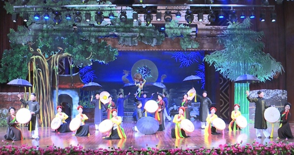Tiết mục "Vui bốn mùa" của Trung tâm Văn hóa tỉnh Bắc Ninh