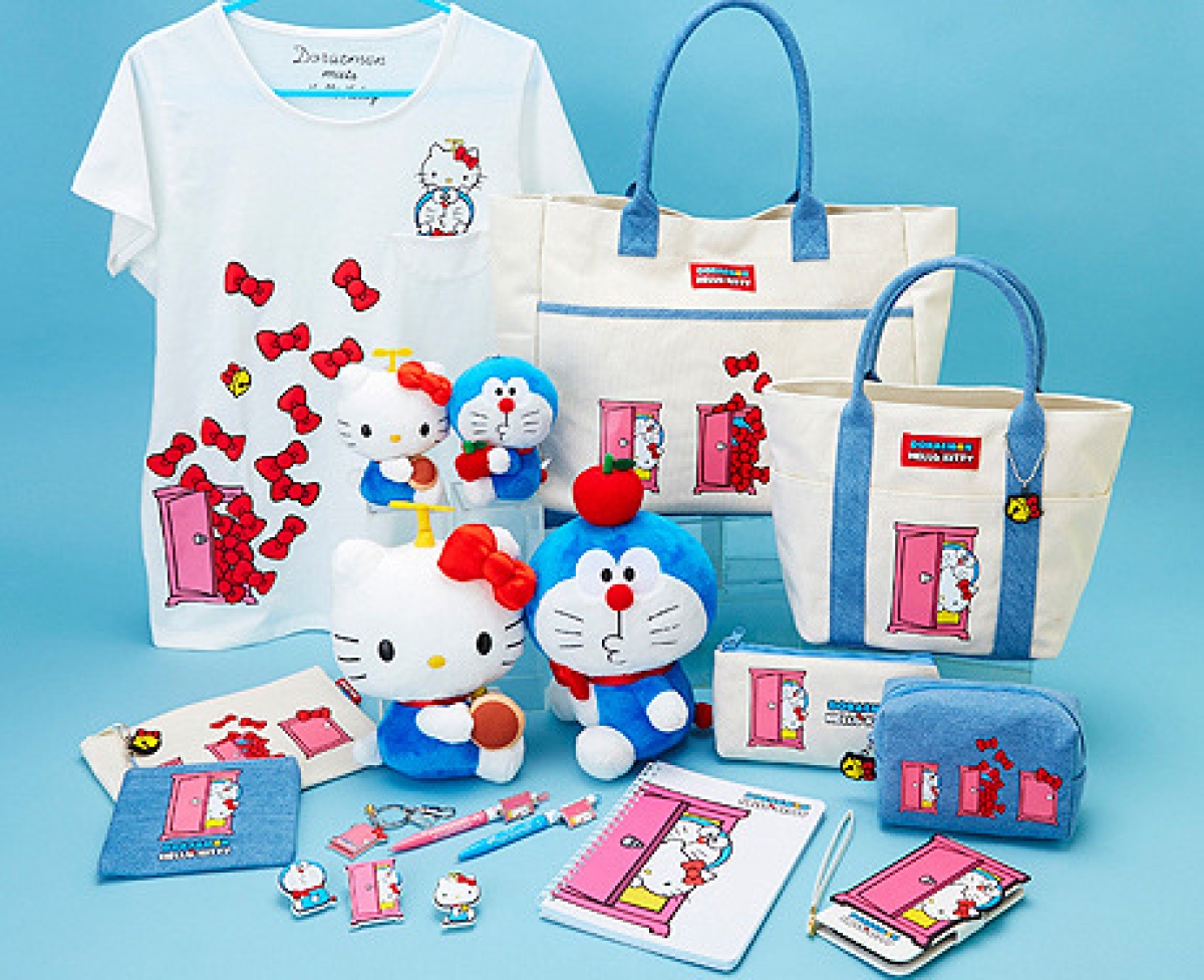 Từ truyện tranh, Doraemon phát triển ra rất nhiều vật phẩm thương mại